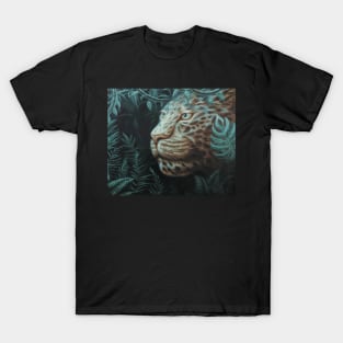 Jaguar in the Jungle  POSTERIZED T-Shirt